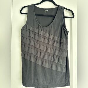 Black Loft Tank Top